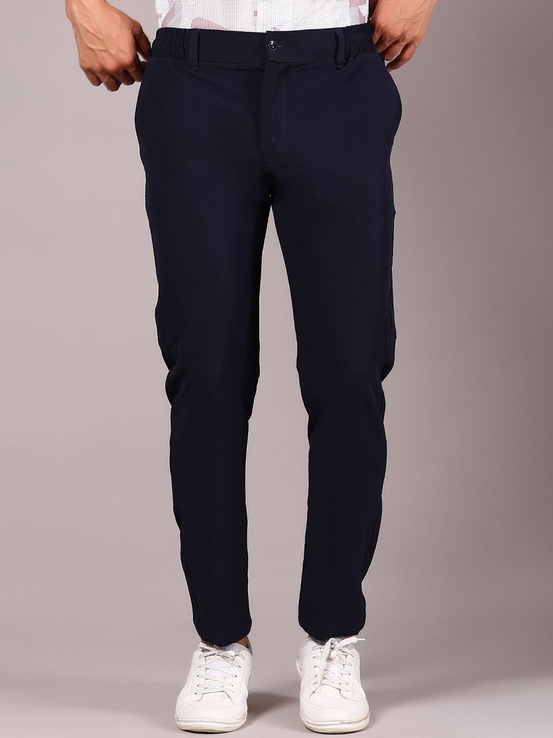 V-Mart Mid-Rise Self Designed Trouser