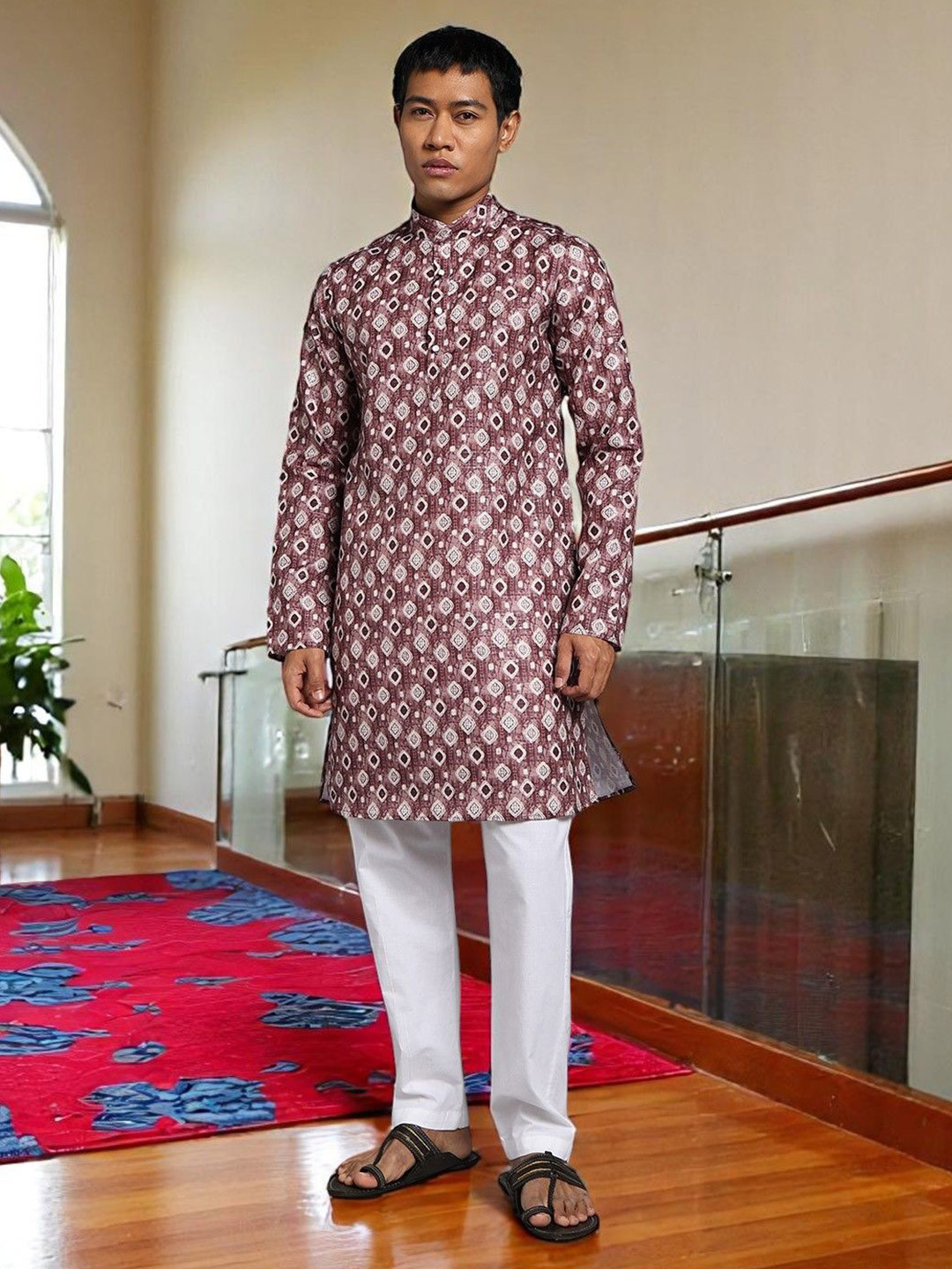 TRYBUY.IN Men Full Sleeves Kurta