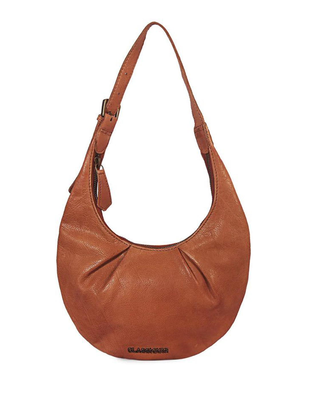 CLASSICUIR Nice Pleats Baguette Bag