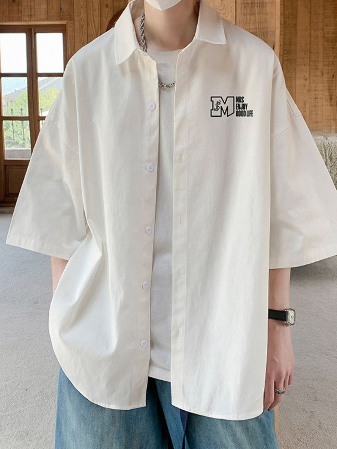 KPOP MenTypography Printed