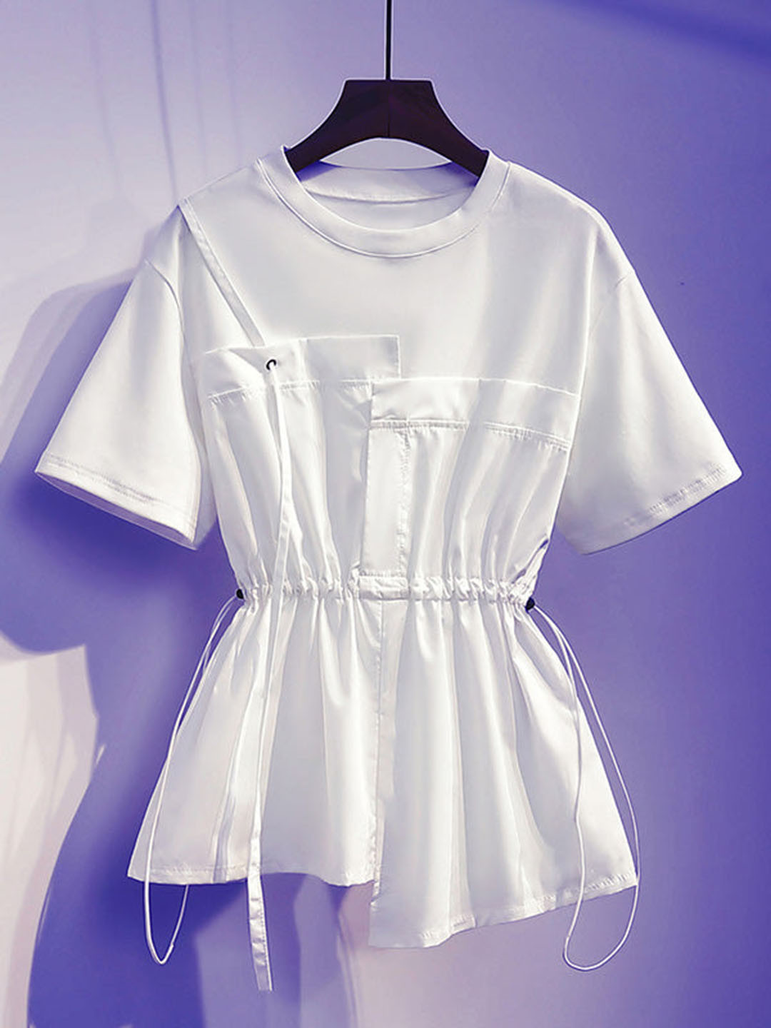 Outzidr Women Twofer Style T-shirt