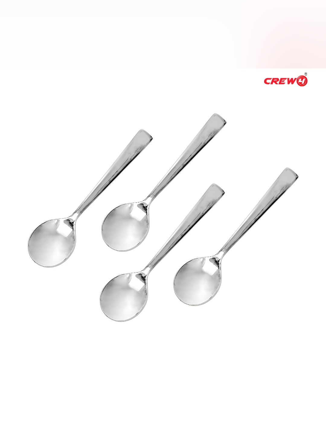 CREW4 Steel Stainless Steel Cutlery Set of