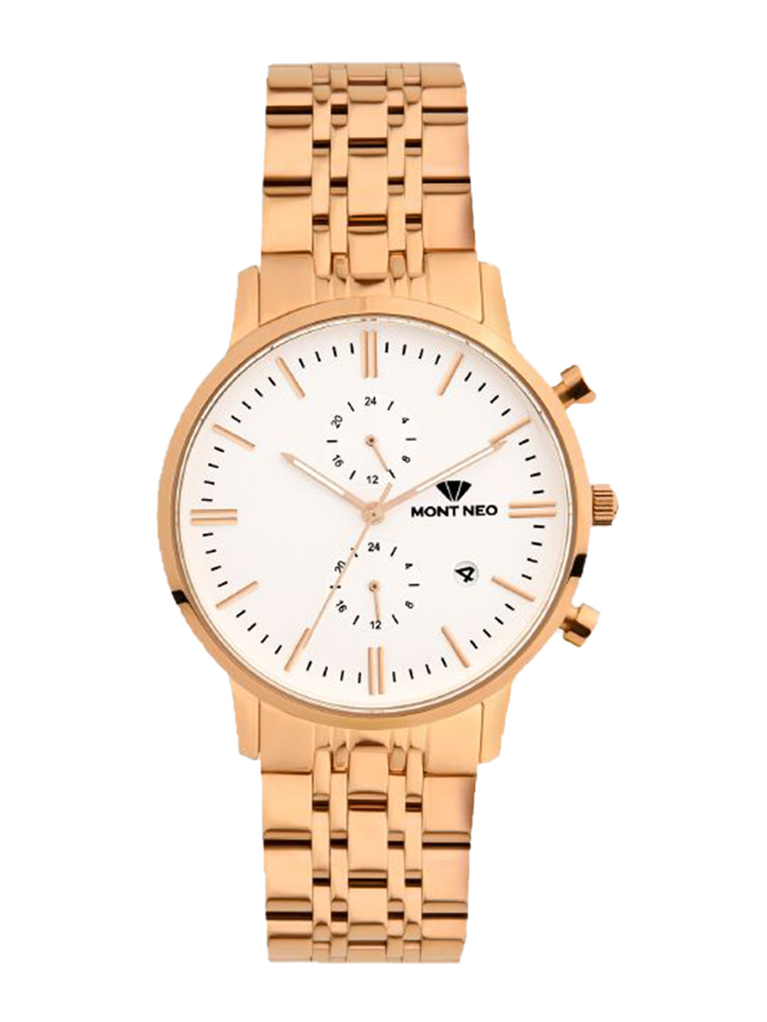 MONT NEO Men Embellished Dial Multi Function Analogue Watch 3515E-M3303