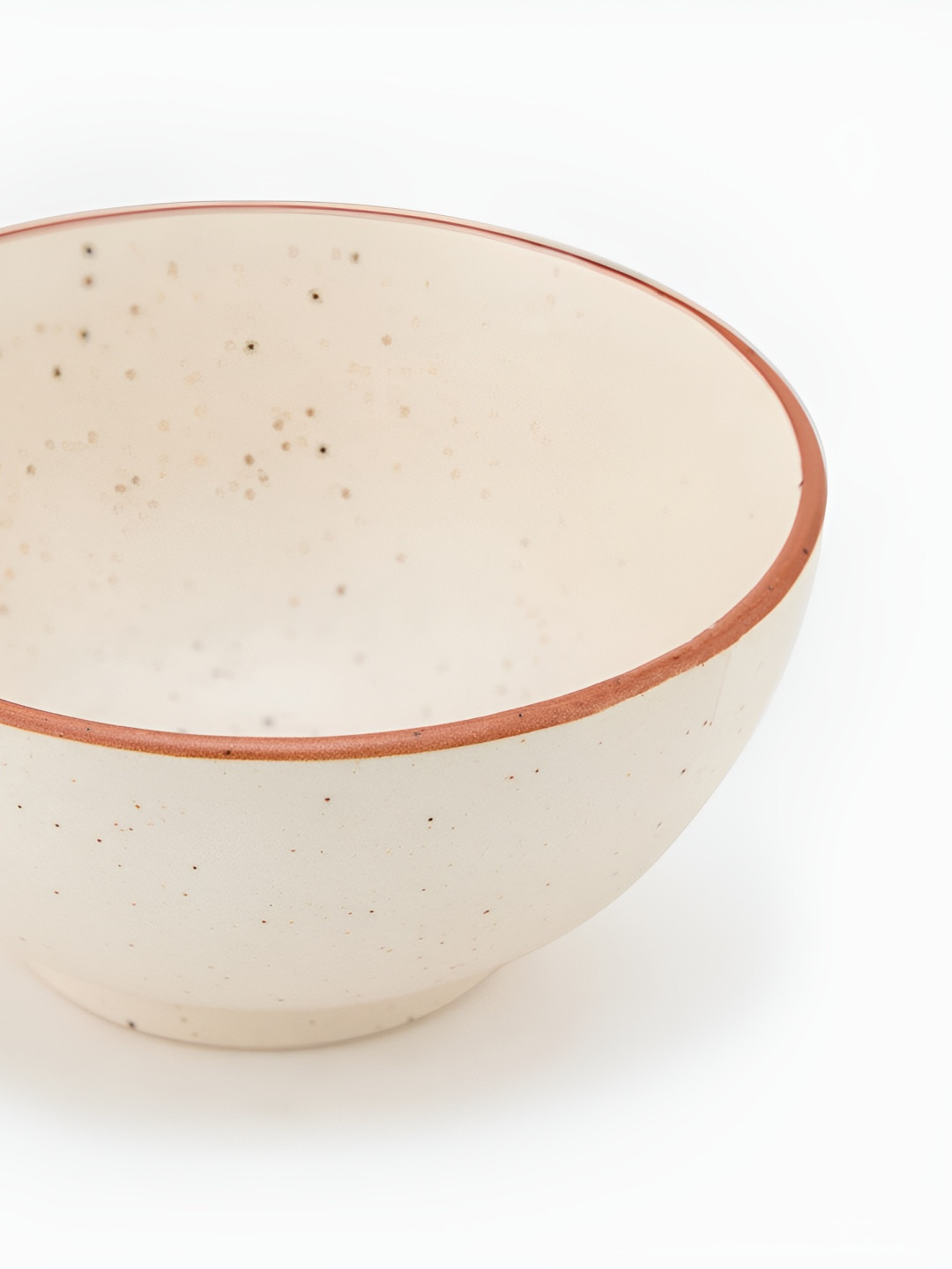 Fabindia Off White 2025 1 Pieces Ceramic Dishwasher and Microwave Safe Serving Bowl