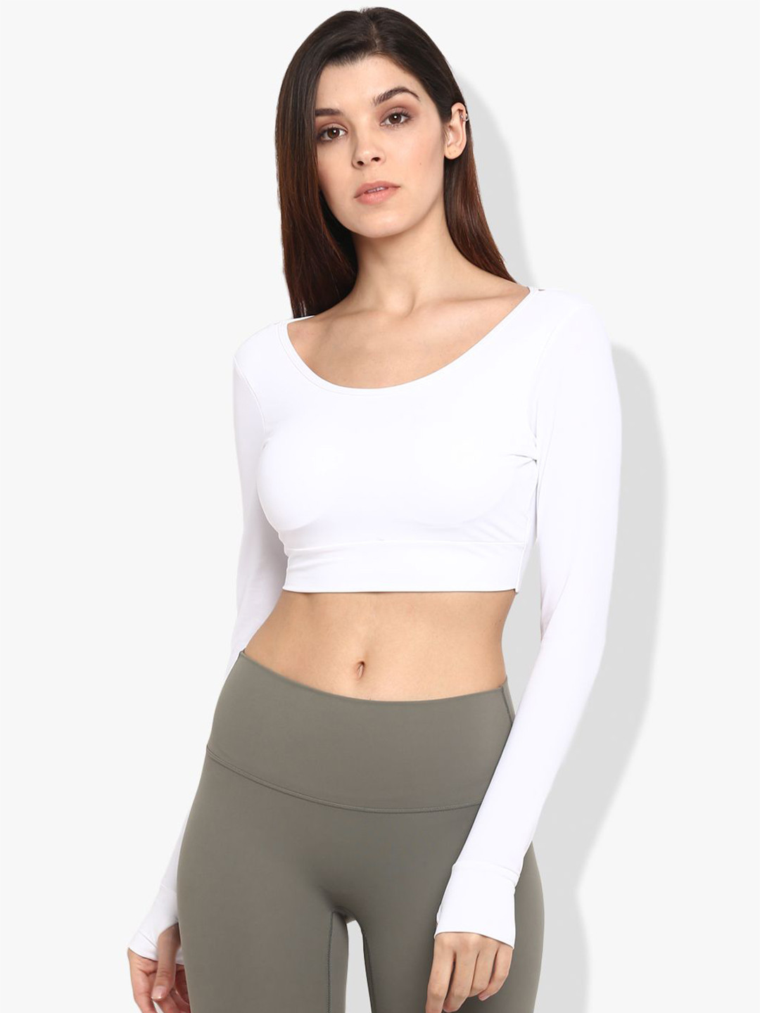 Shakti Warrior Fitted Crop Top