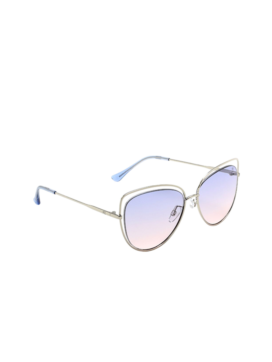 French Connection Women Cateye Sunglasses with UV Protected Lens FC 7561 C4