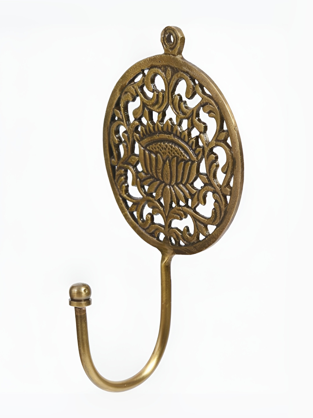 Fabindia Bronze Yatan Metal Hooks & Holders