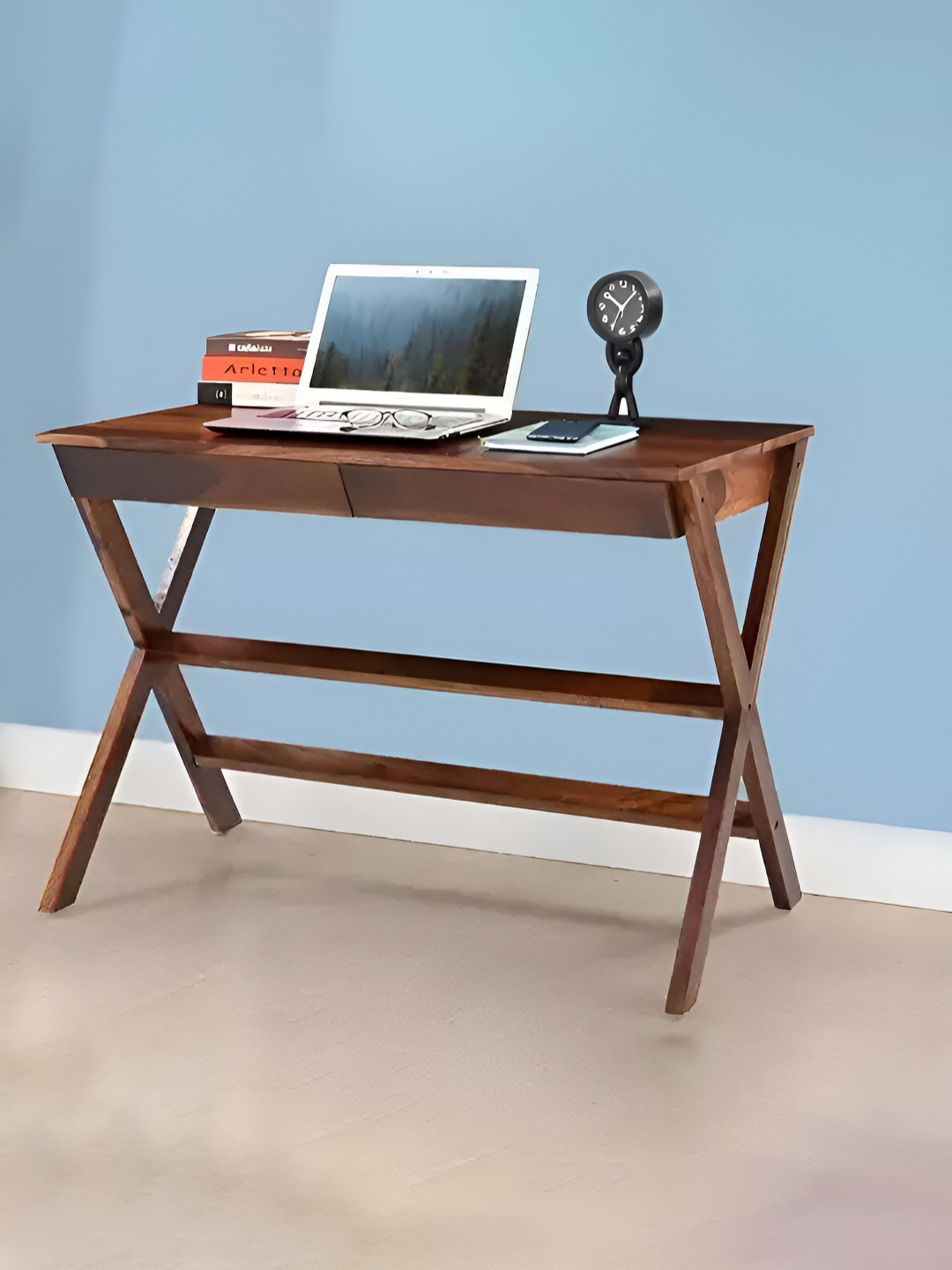 Royaloak Brown Engineered Wooden Study Table