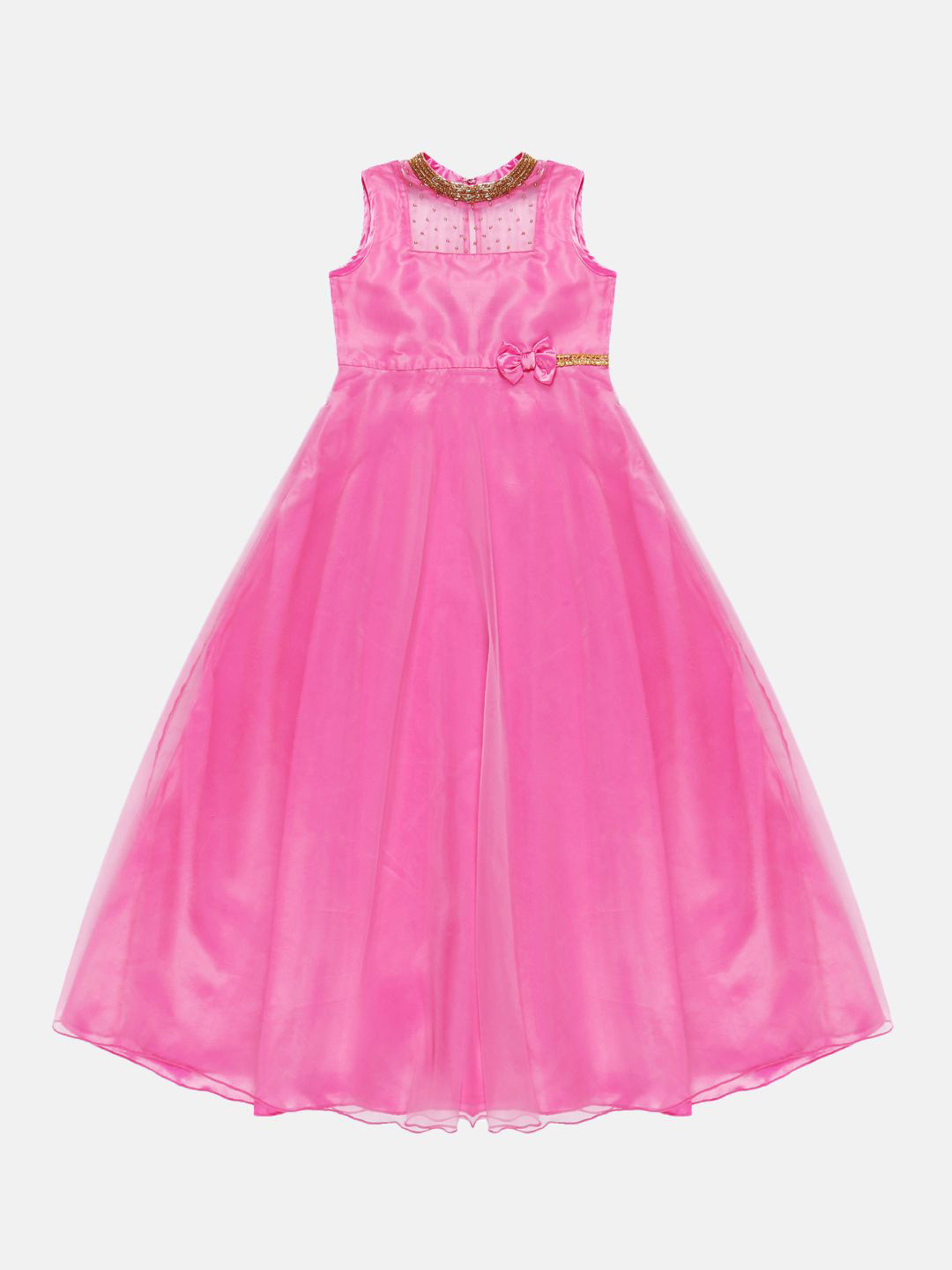 YOUNG BIRDS Girls Chiffon Gown Maxi Dress