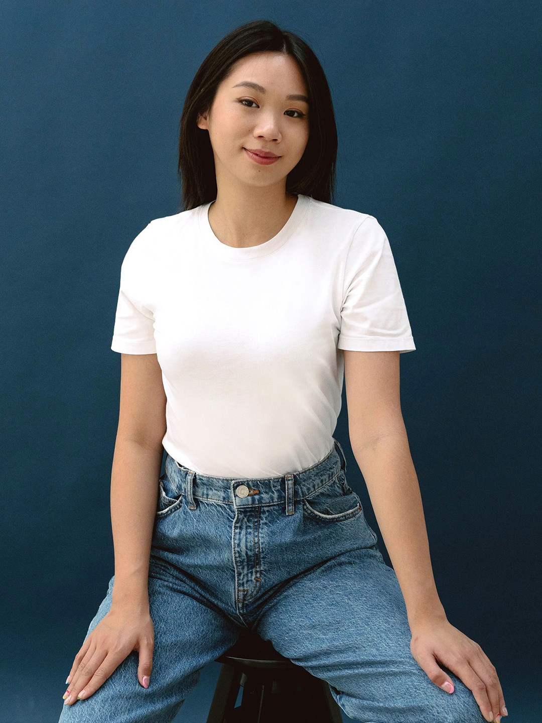 Tagfits London Women Pure Cotton Bio Finish Pockets T-shirt