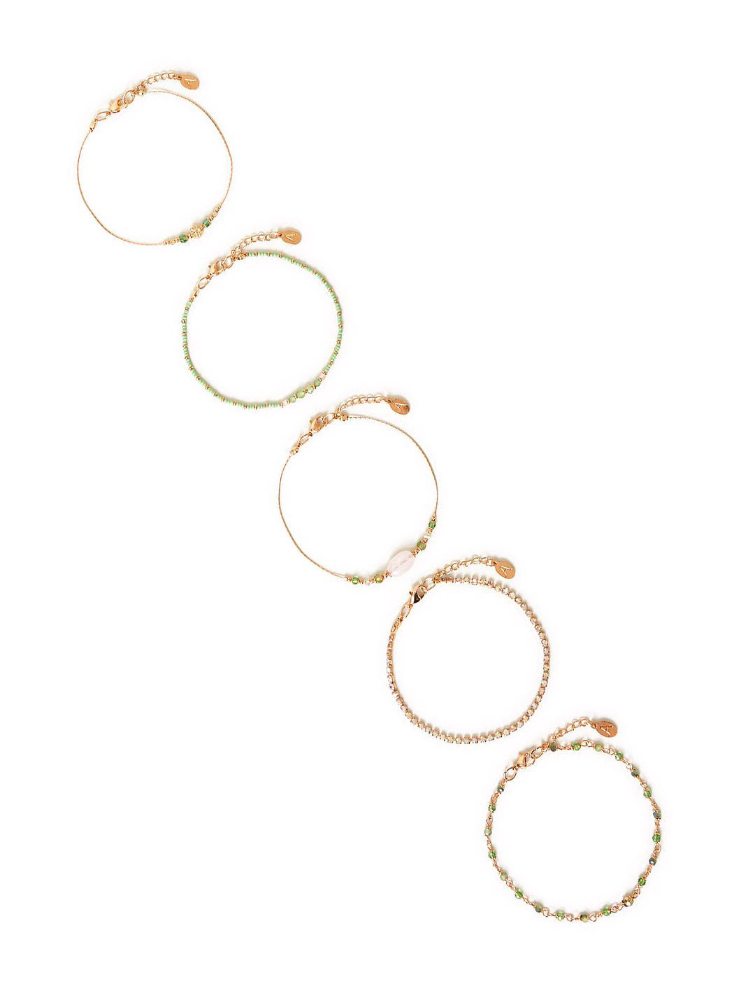 Accessorize Artificial Beads Anklet