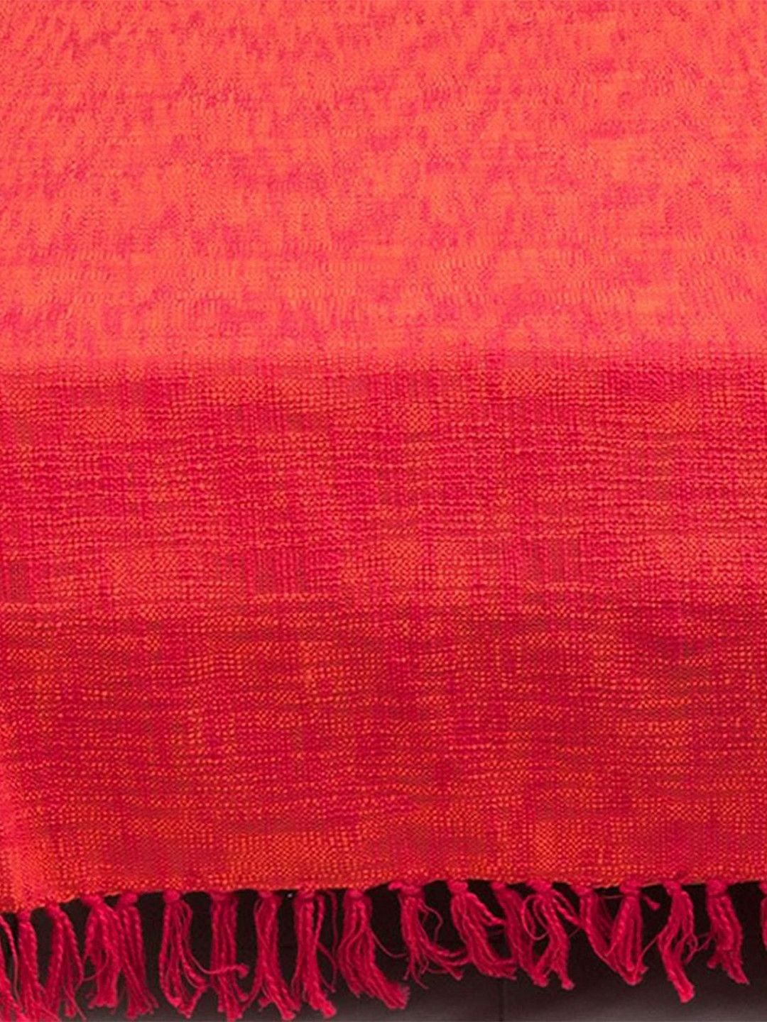 Fabindia Fuchsia-Pink Cotton Woven 335 GSM Single Bed Cover