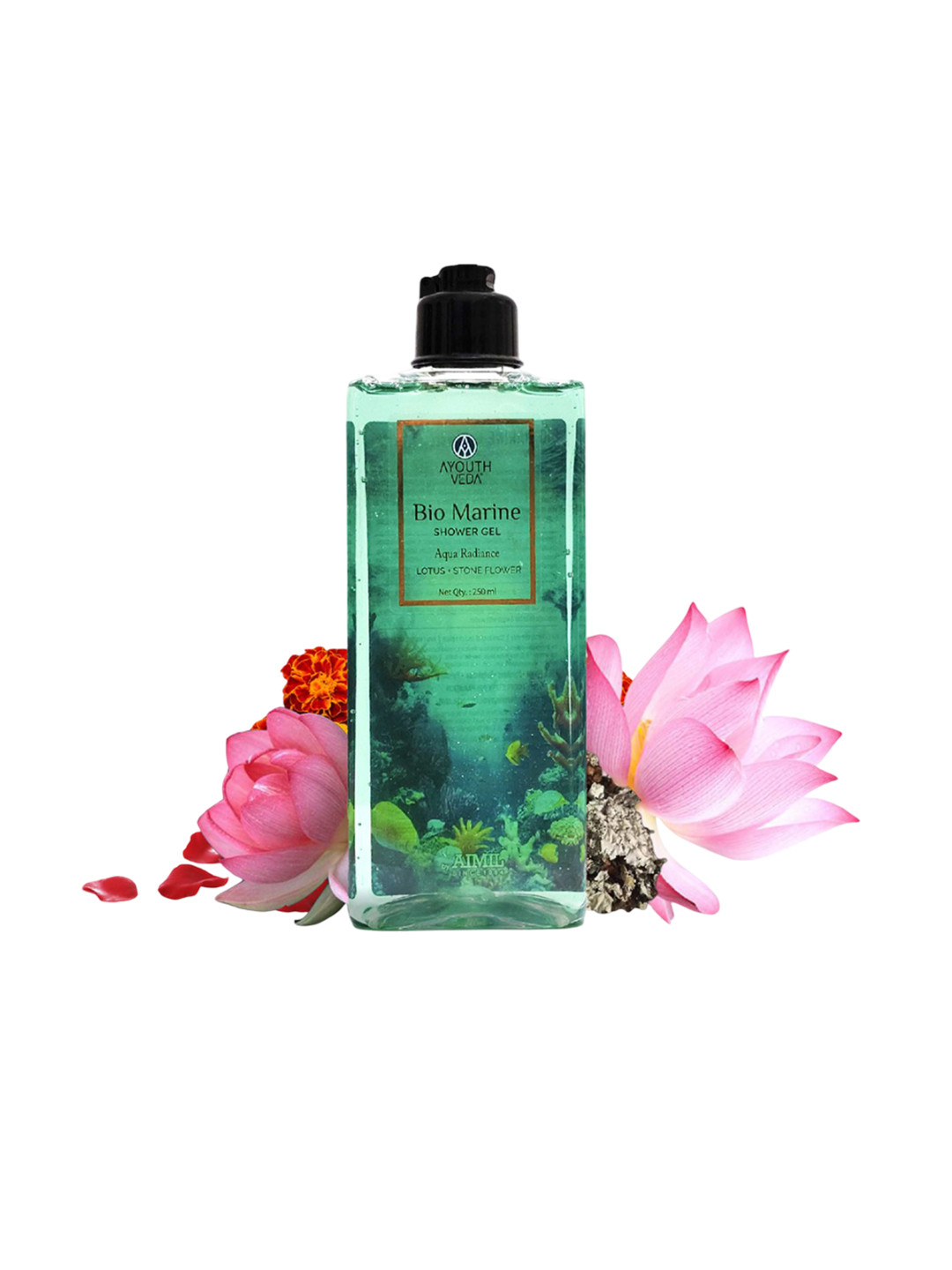 AYOUTHVEDA Bio Marine Shower Gel - 250 ml