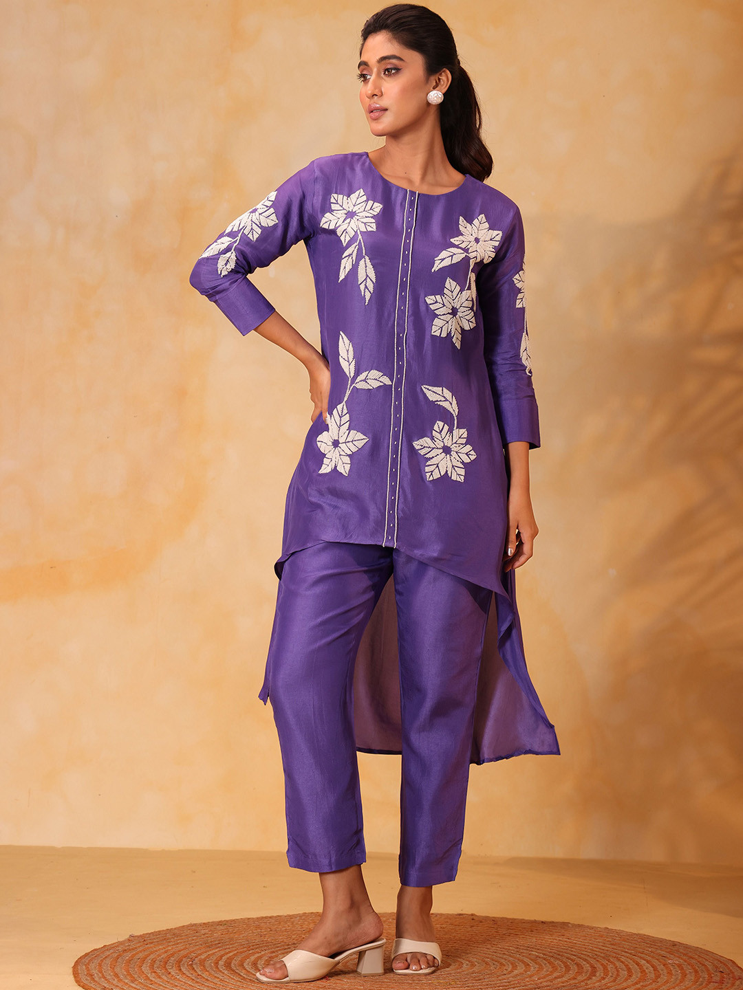 ORAT Embrodierd Tunic With Trouser Co-Ords