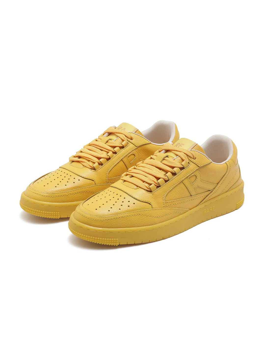 RARE RABBIT Men Inferno Lite Primary Yellow Sneakers