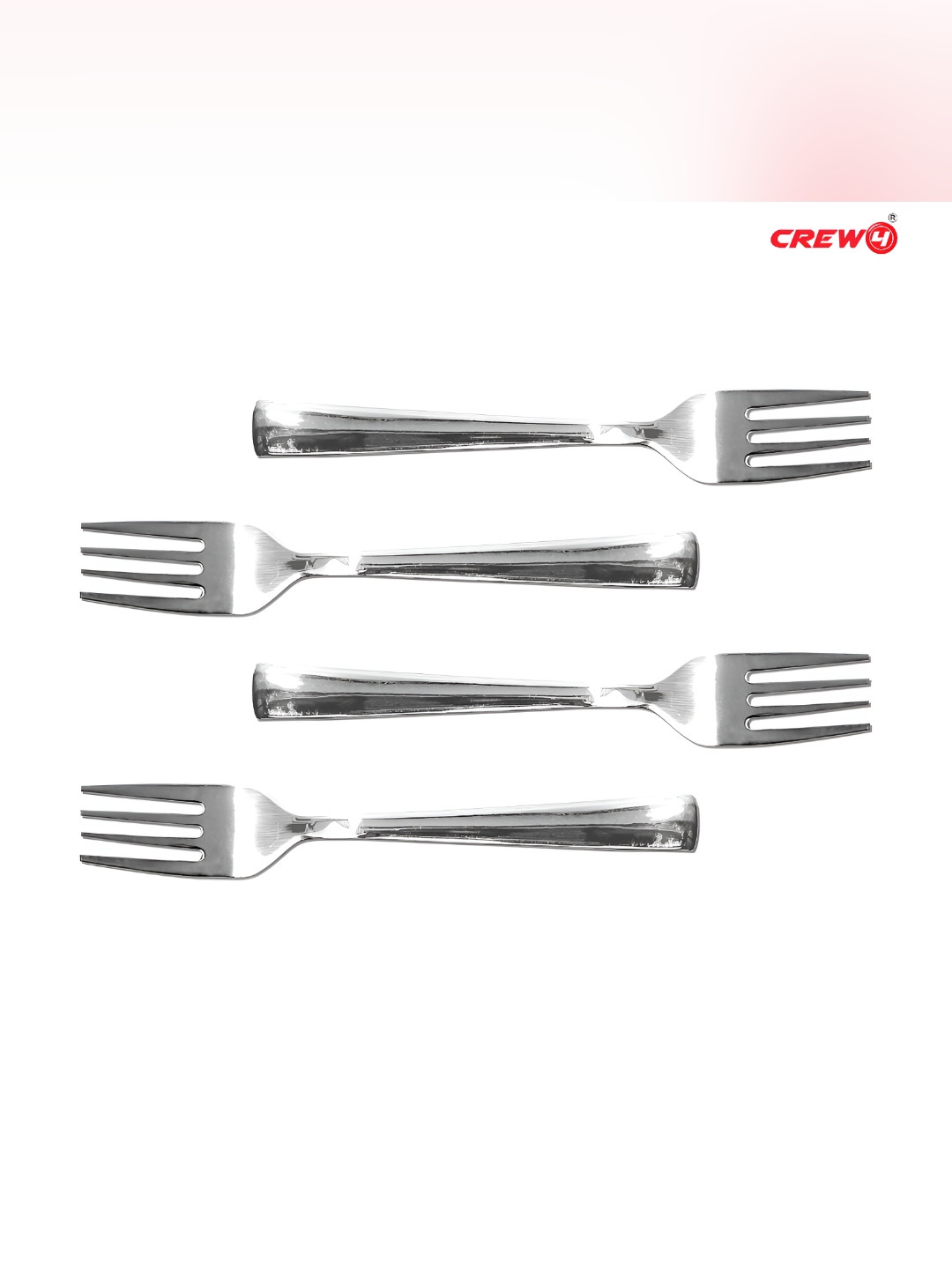 CREW4 Steel Stainless Steel Cutlery Set of
