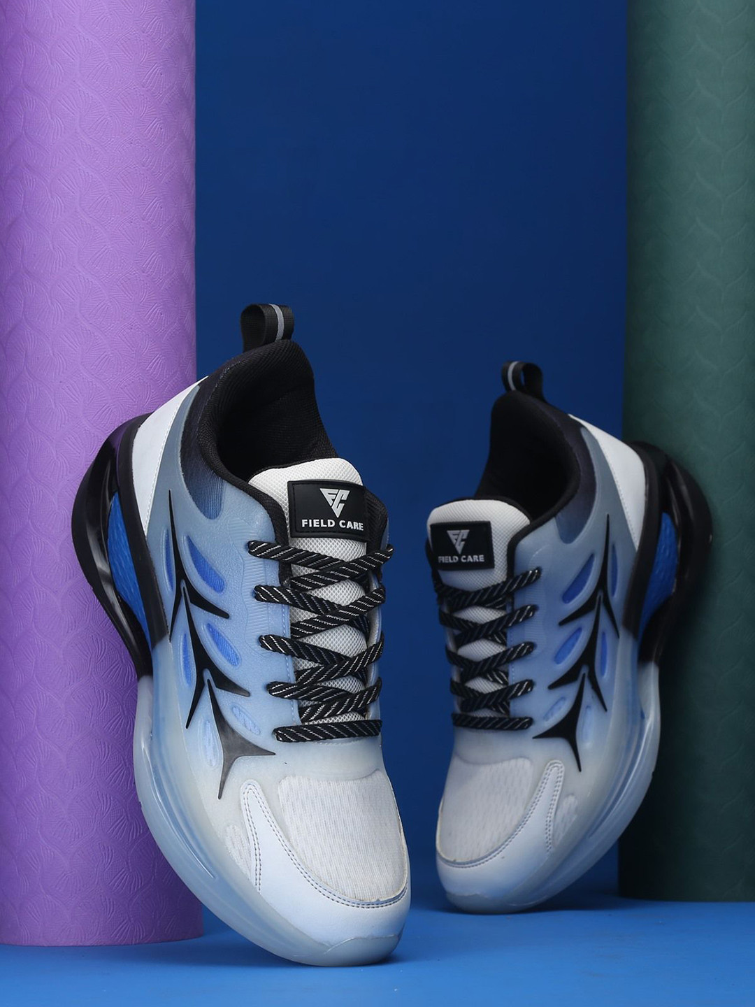 Field Care Men Colourblocked Lightweight Lace-Ups Sneakers