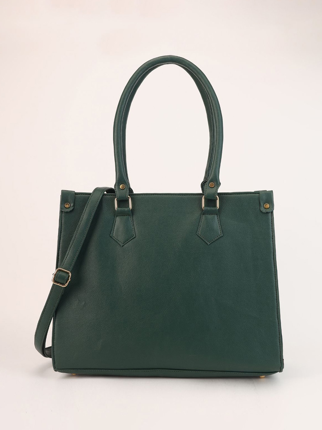 Kacko Structured Tote Bag with Quilted