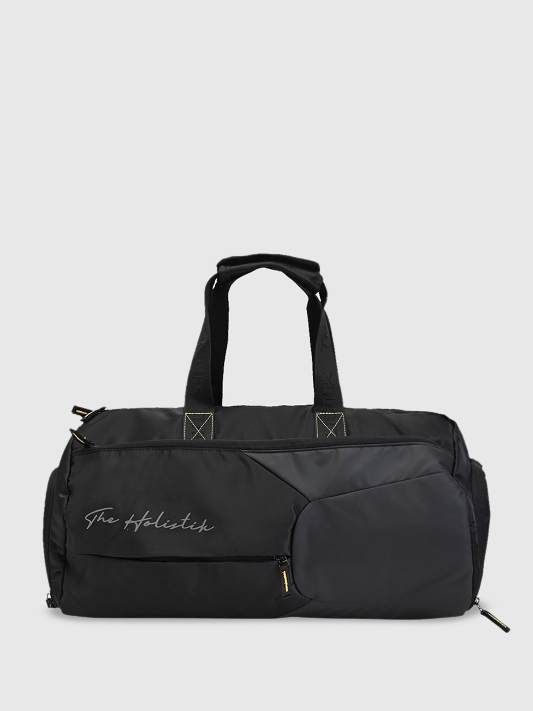 THE HOLISTIK Printed Medium Duffel Bag With Detachable Shoulder Strap And Handles