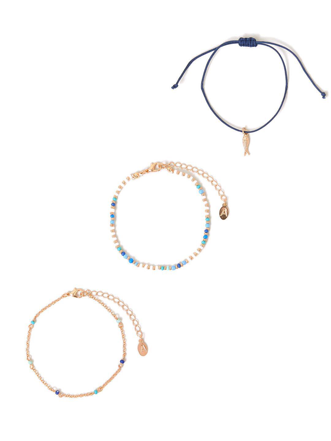 Accessorize Artificial Beads Anklet
