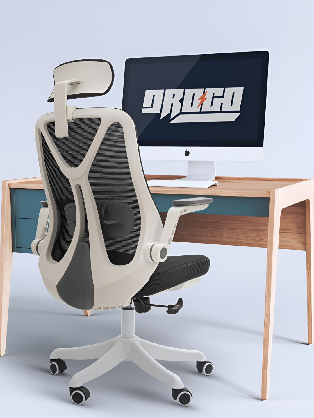 DROGO Black Premium Ergonomic Study Chair