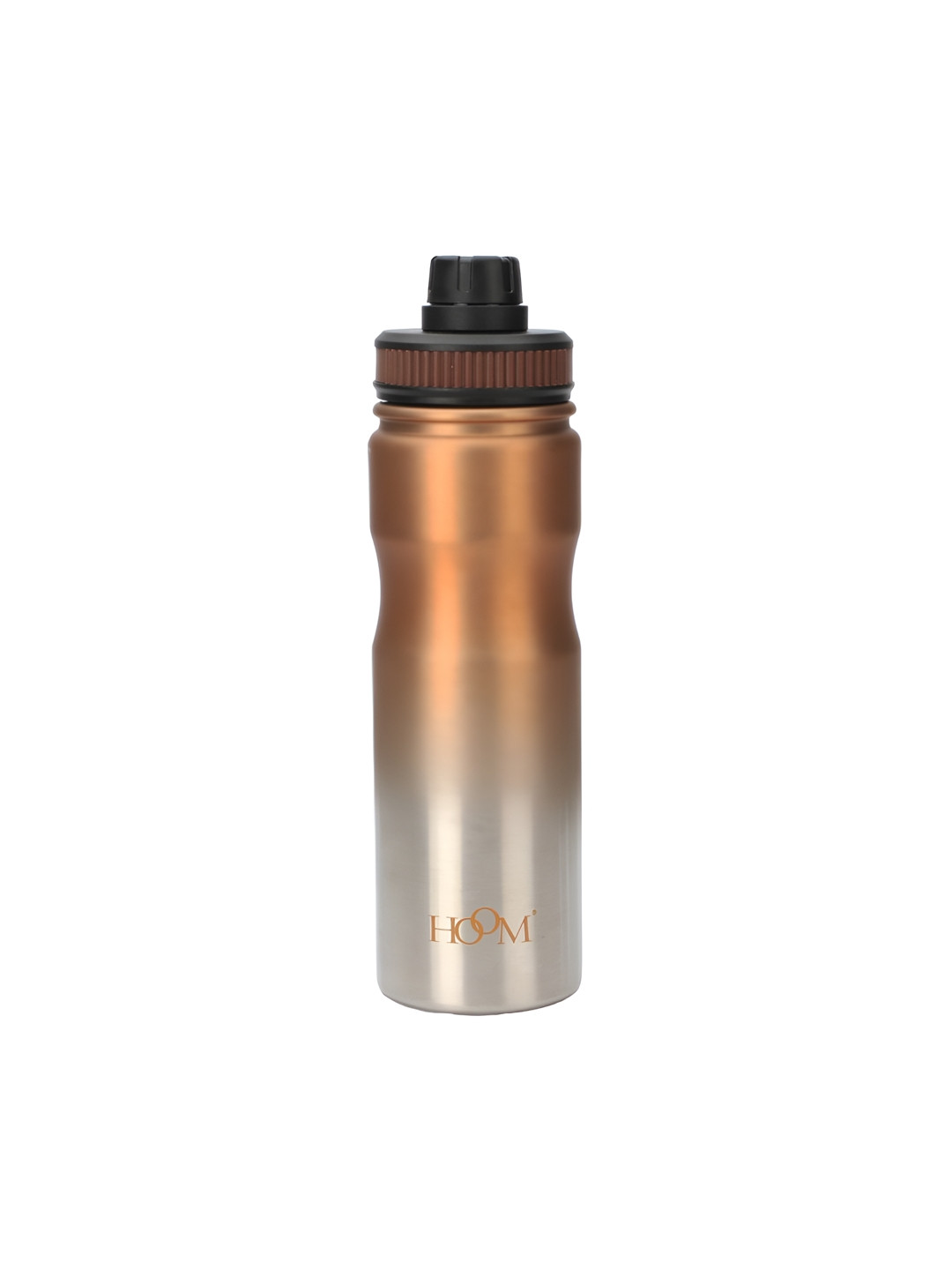 HOOM Copper Colourblocked Stainless Steel Spill Proof Flask - 600ml