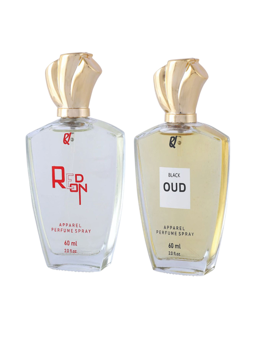 RU Set Of 2 Redon & Black OUD Apparel Perfume - 60 ml Each