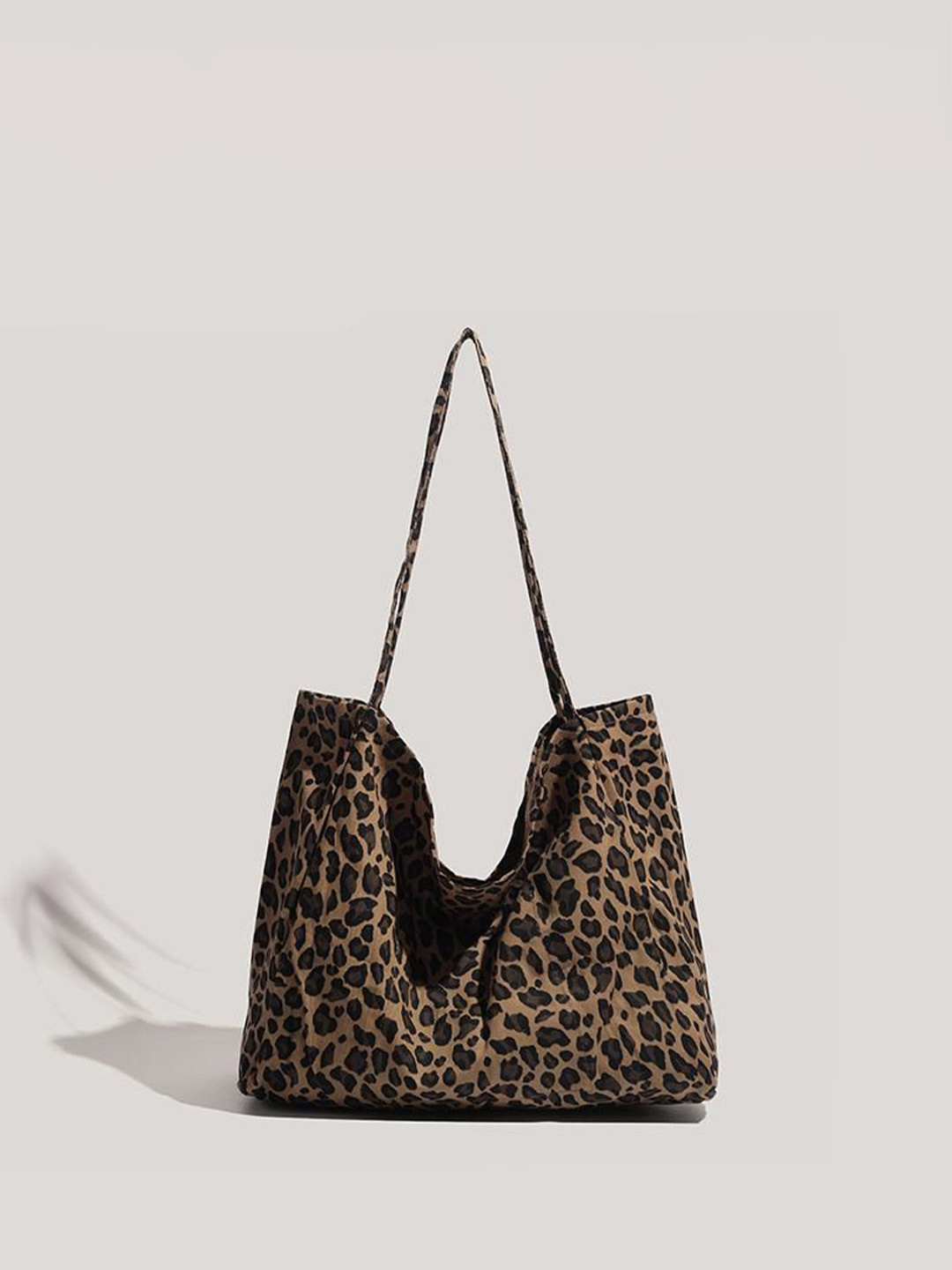CORSICA Animal Printed Oversized Structured Hobo Bag
