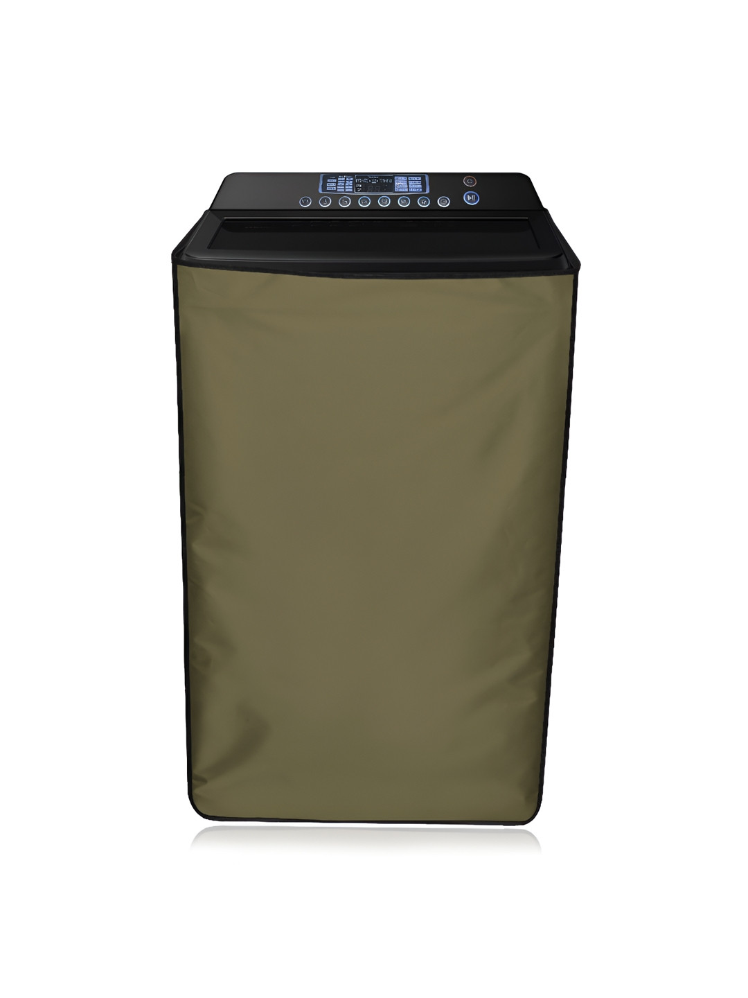 Star Weaves Olive Waterproof Green Top Load Fully Automatic Washing Machine Cover