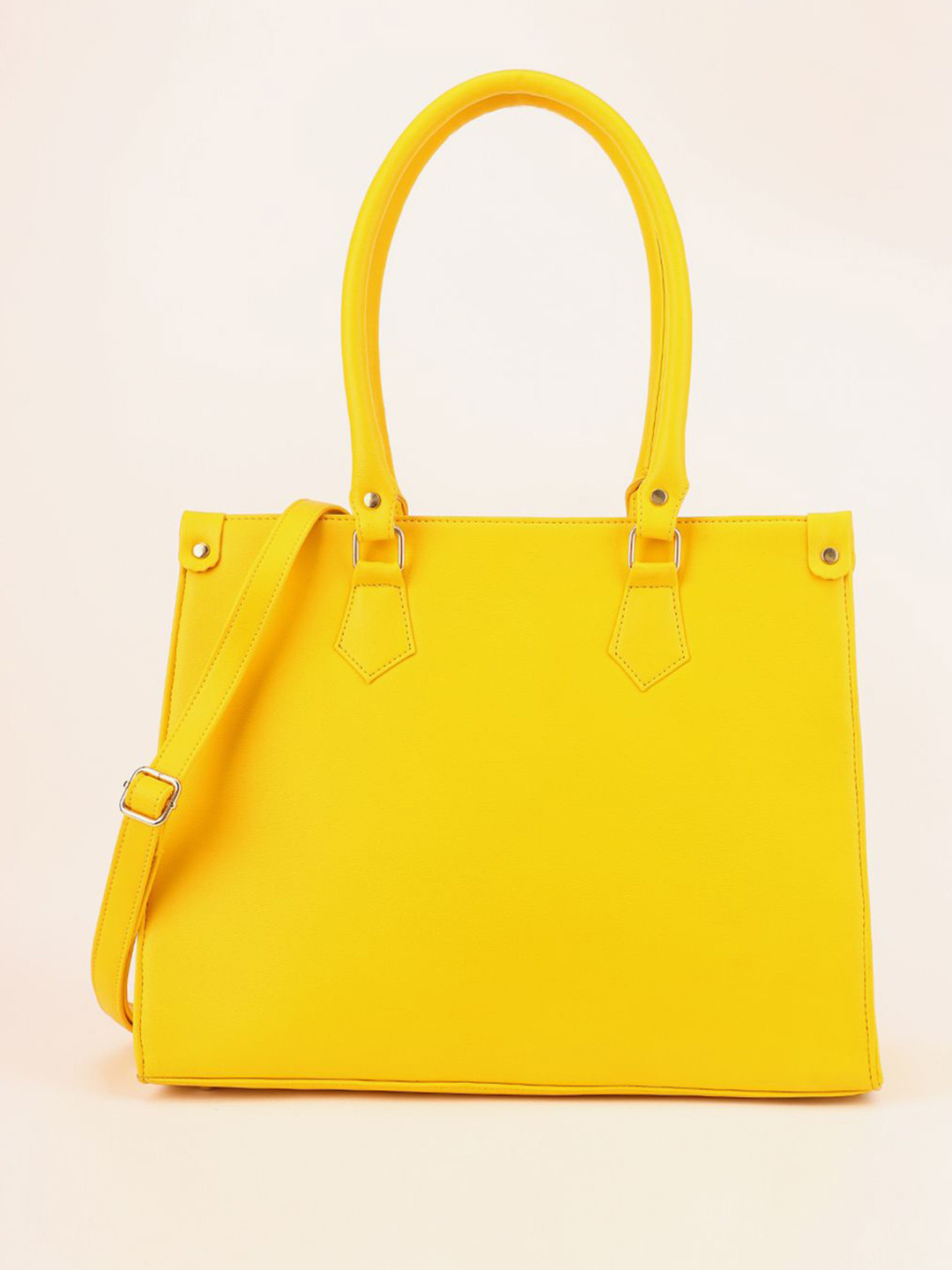 Kacko Structured Tote Bag with Quilted