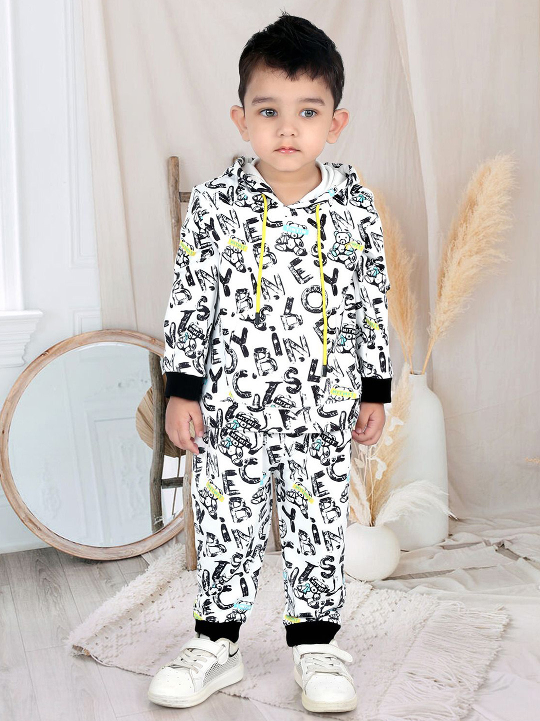 Bad Boys Boys Printed T-shirt With Trousers