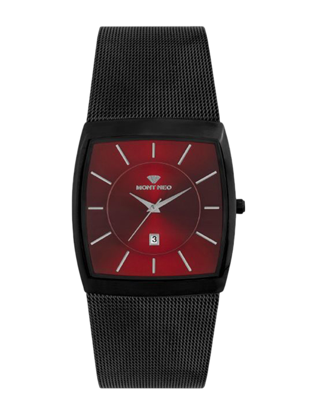 MONT NEO Men Dial & Bracelet Style Straps Analogue Watch 1060E-B4412