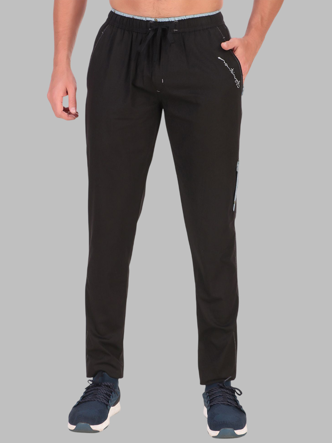 MOUNTAIN COLOURS Men Regular Fit Cotton Track Pant