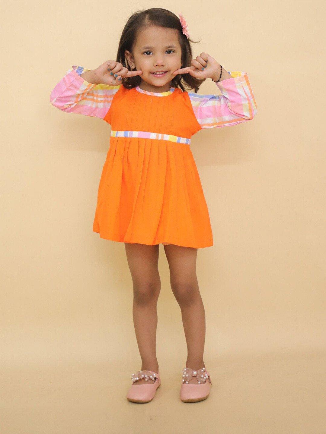 LITTLE GINNIE Fit & Flare Dress