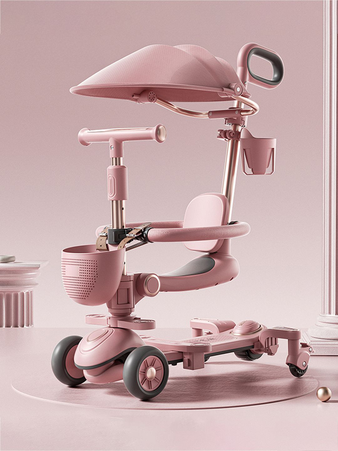 StarAndDaisy Kids Scooter Ride On Vehicle