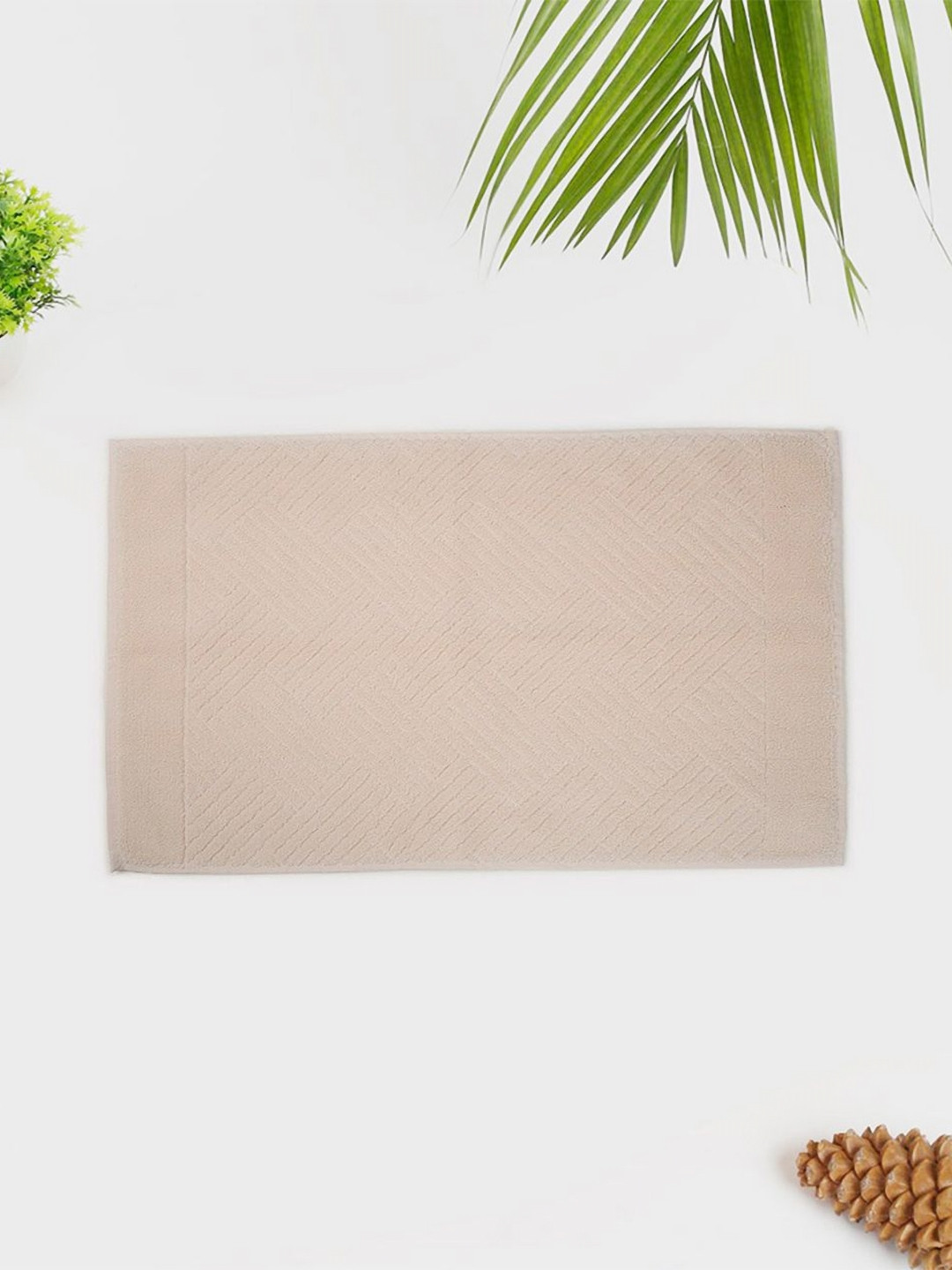 Fabindia Off White 1 Cotton 500 GSM Bath Towel
