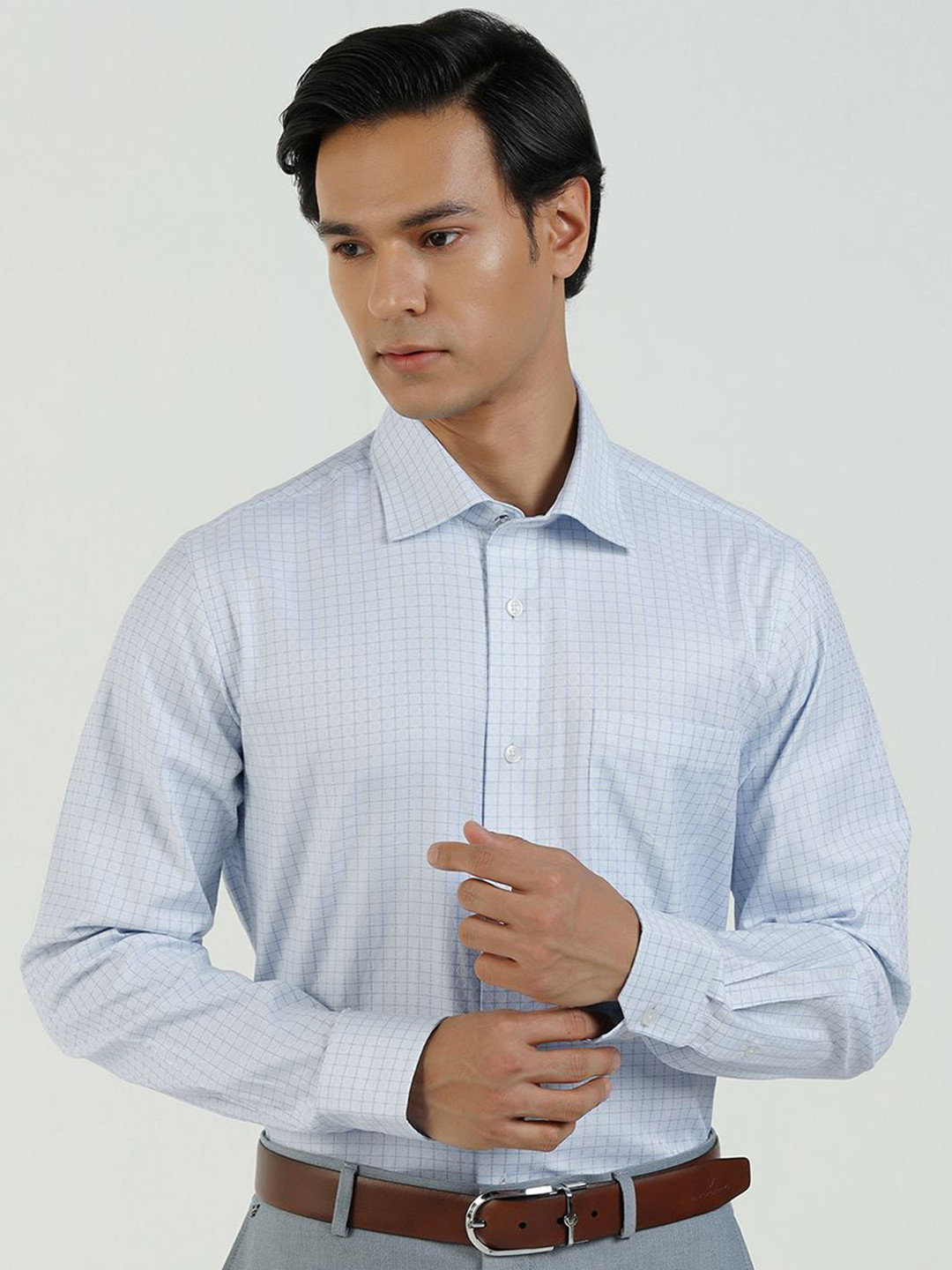 Blackberrys Men India Slim Formal Shirt