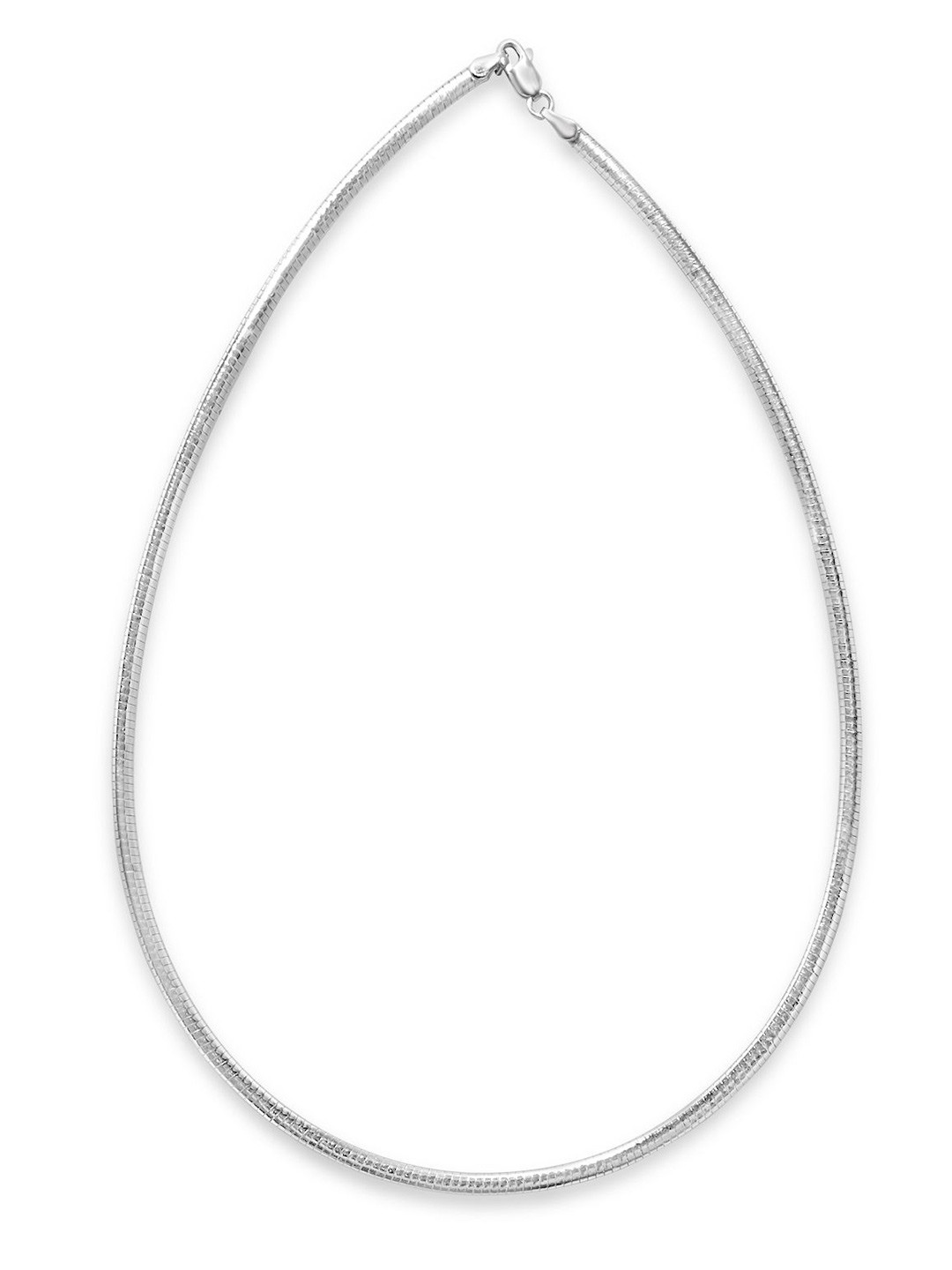 925 SILLER 925 Pure Silver Sleek Polished Chain