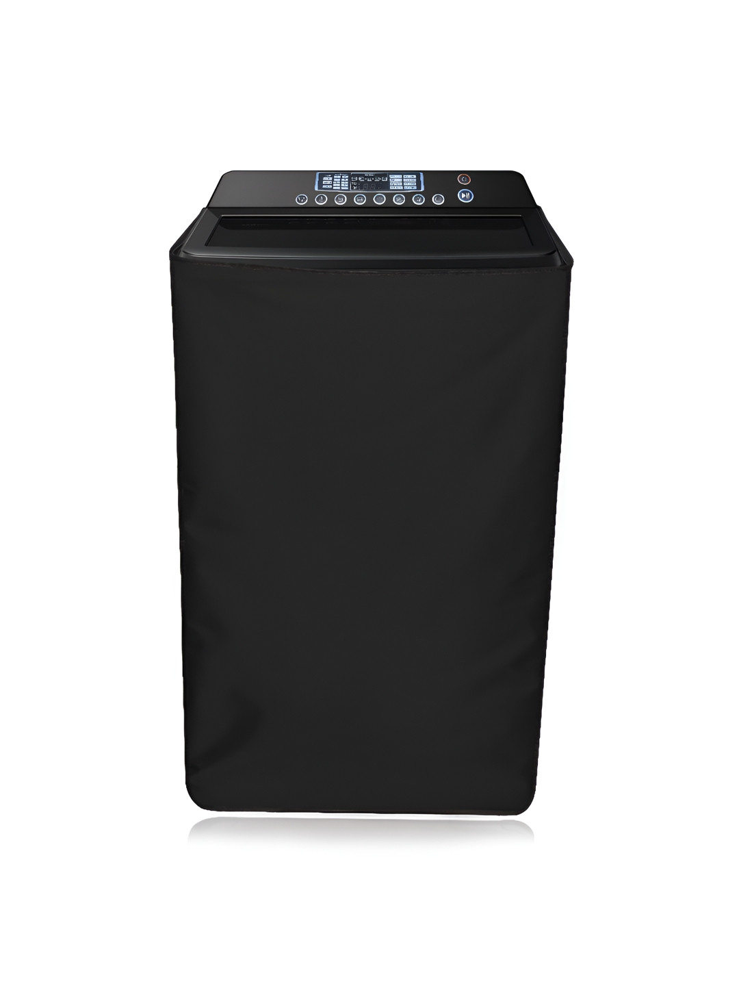 Star Weaves Black Waterproof Top Load Fully Automatic Washing Machine Cover