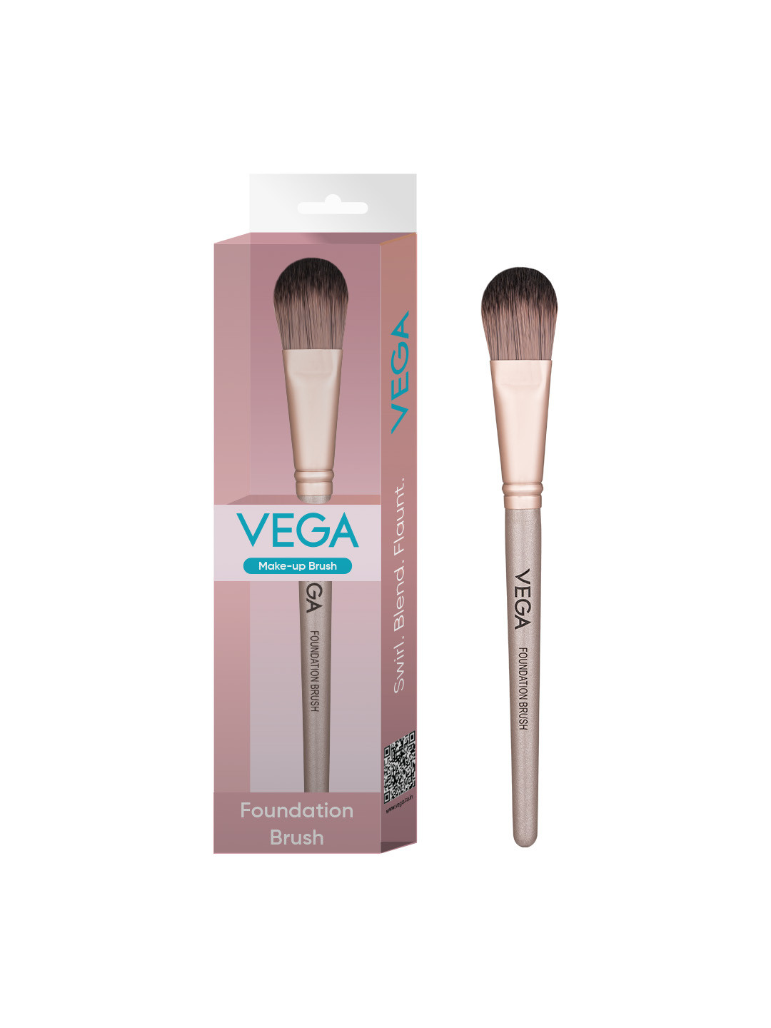 VEGA Makeup Foundation Brush For Full Coverage - MBN-01