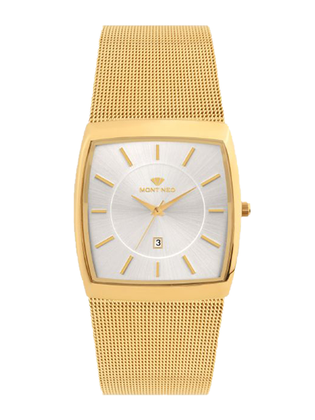 MONT NEO Men Bracelet Style Straps Watch 1060E-B2204