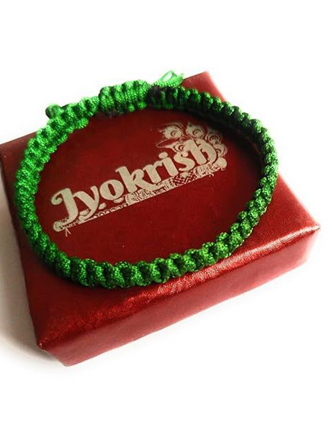 Jyokrish Silk Thick Dori Wraparound Bracelet