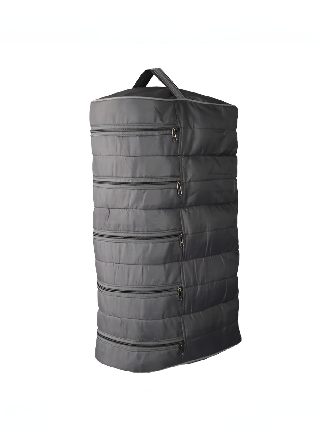 Aura Grey Set of 1 Foldable Shoes Organiser for Travel Hanging Shoes Packing Pouch