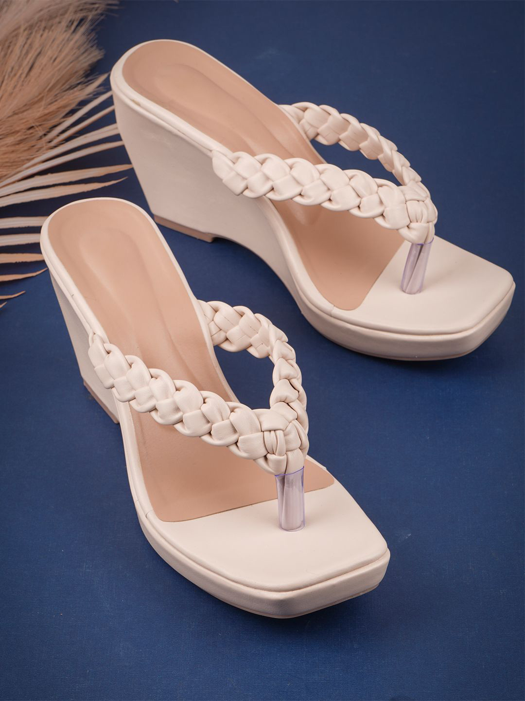 Froh Feet Women Wedges Open Back Sandal