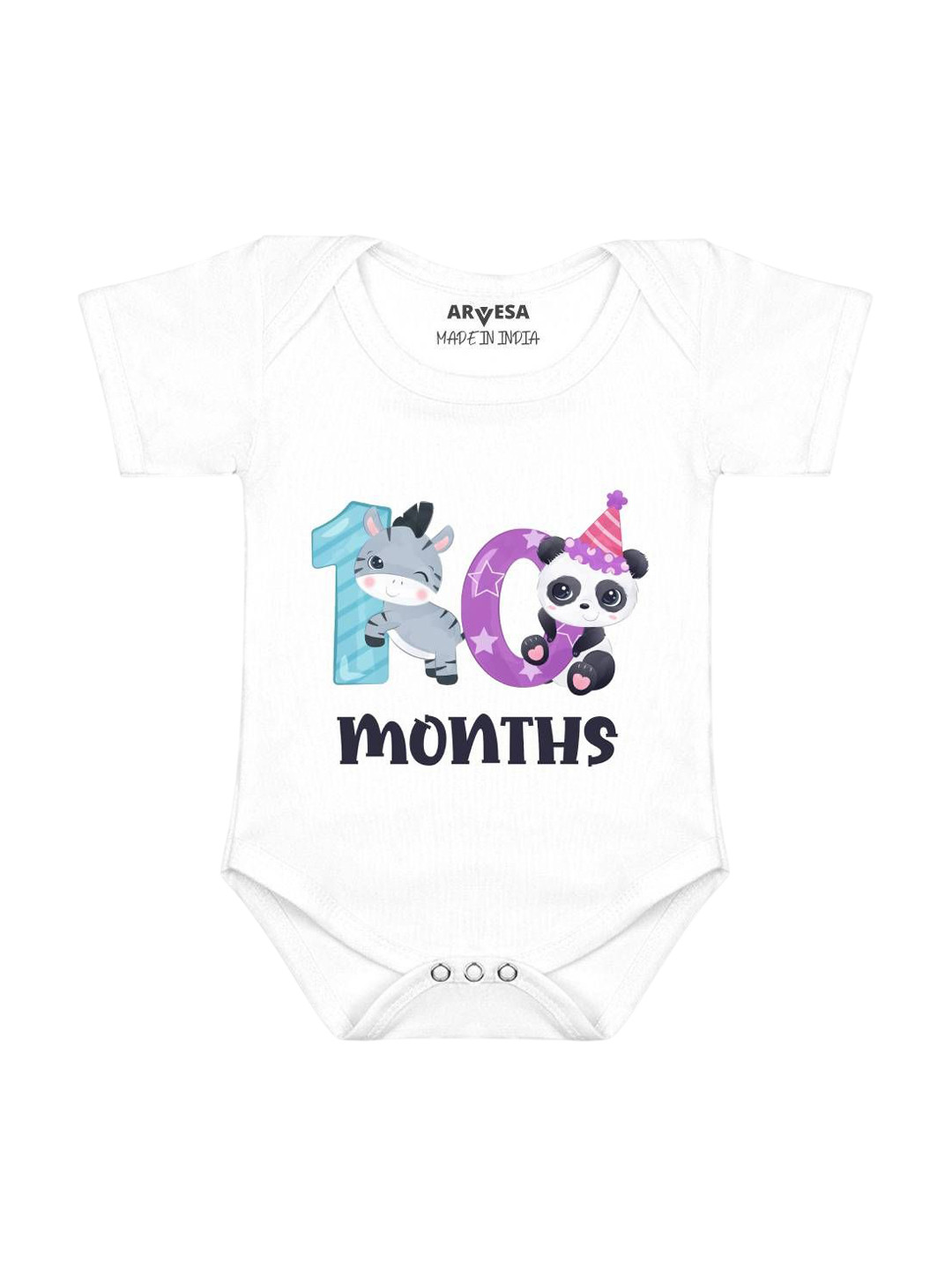 Arvesa 10 Month Baby Printed Bodysuit
