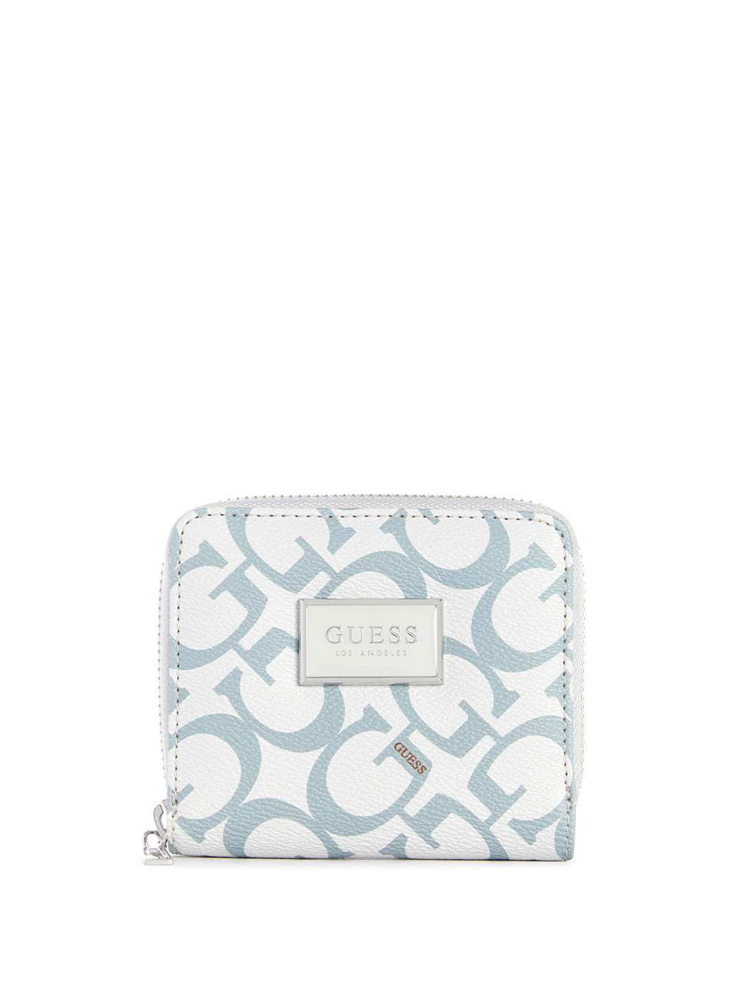 GUESS Women ABREE Printed Zip Around Wallet