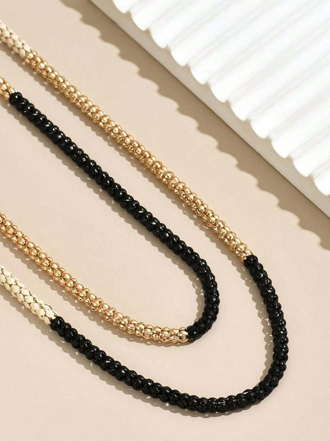 DKane Designs Gold-Plated Layered Chain