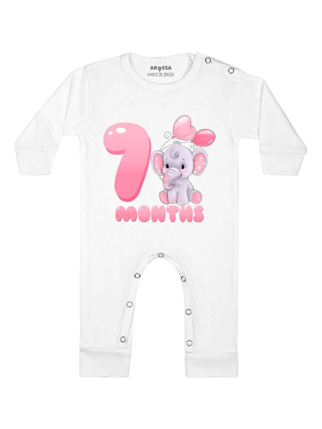 Arvesa Infants 7 Months Printed Rompers