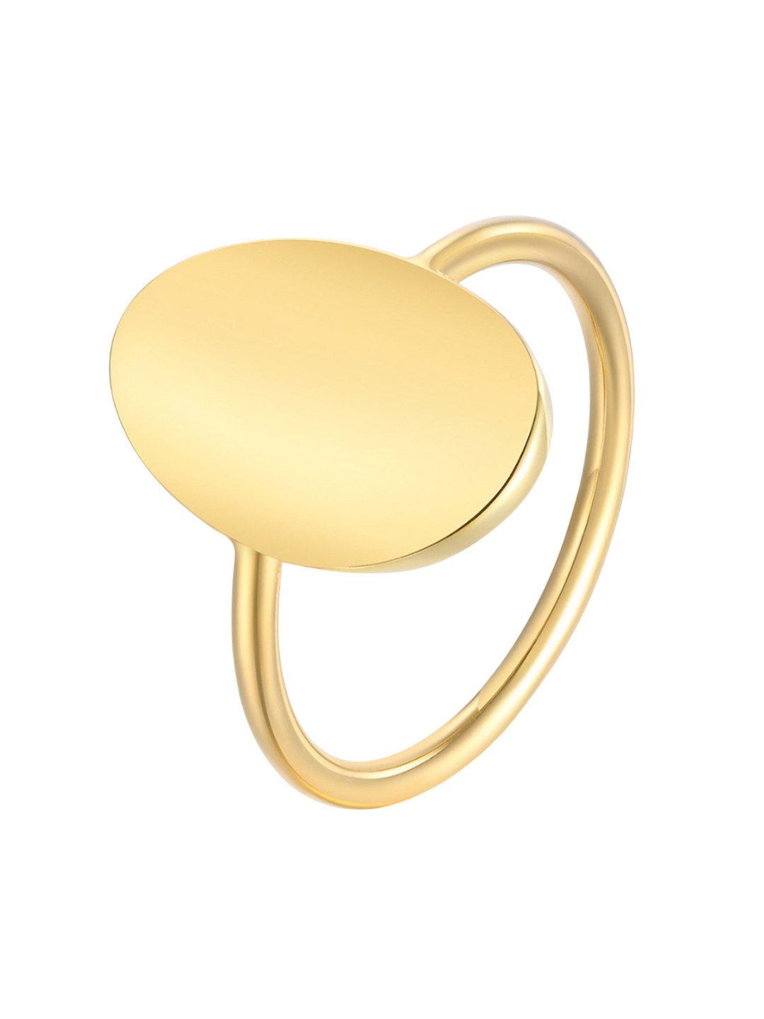 Just Lil Things Gold-Plated Artificial Finger Ring