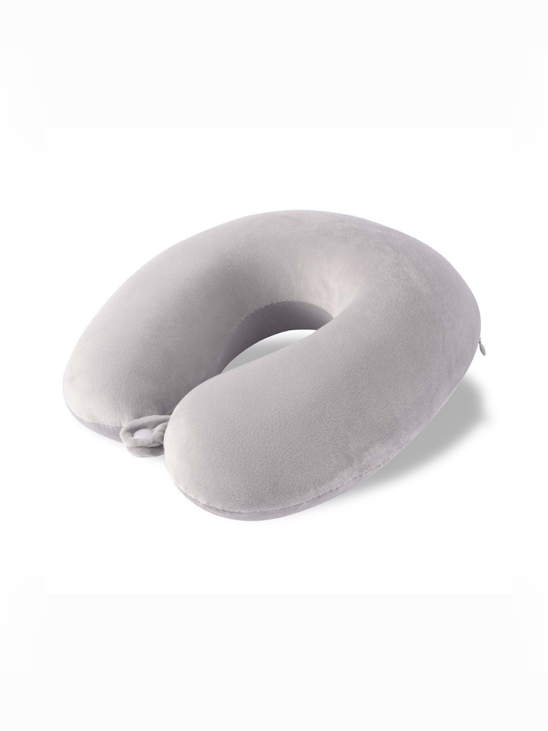 Myntra Elegant Homes Grey U-Shaped Neck Travel Pillow